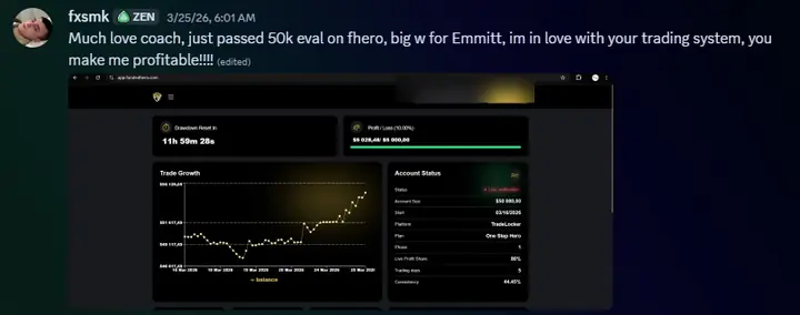 fxsmk: just passed a 50k eval, with the account dashboard